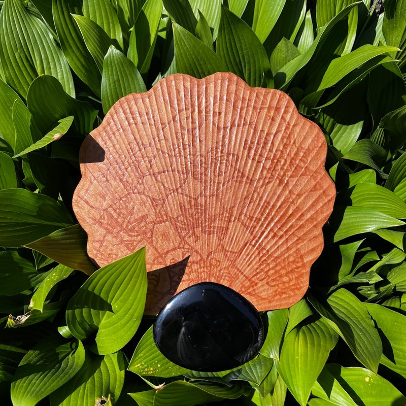 SUINPAPER Suin Neunghwaji Lacquered Fan_Black - 其他家具 - 紙 黑色