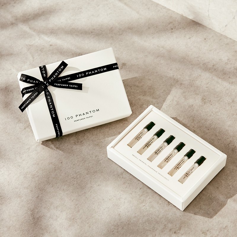 100 PHANTOM - PHANTOM Test Tube Eau de Parfum Gift Box - 1.5ml*6 - Discovery Set - Perfumes & Balms - Glass White