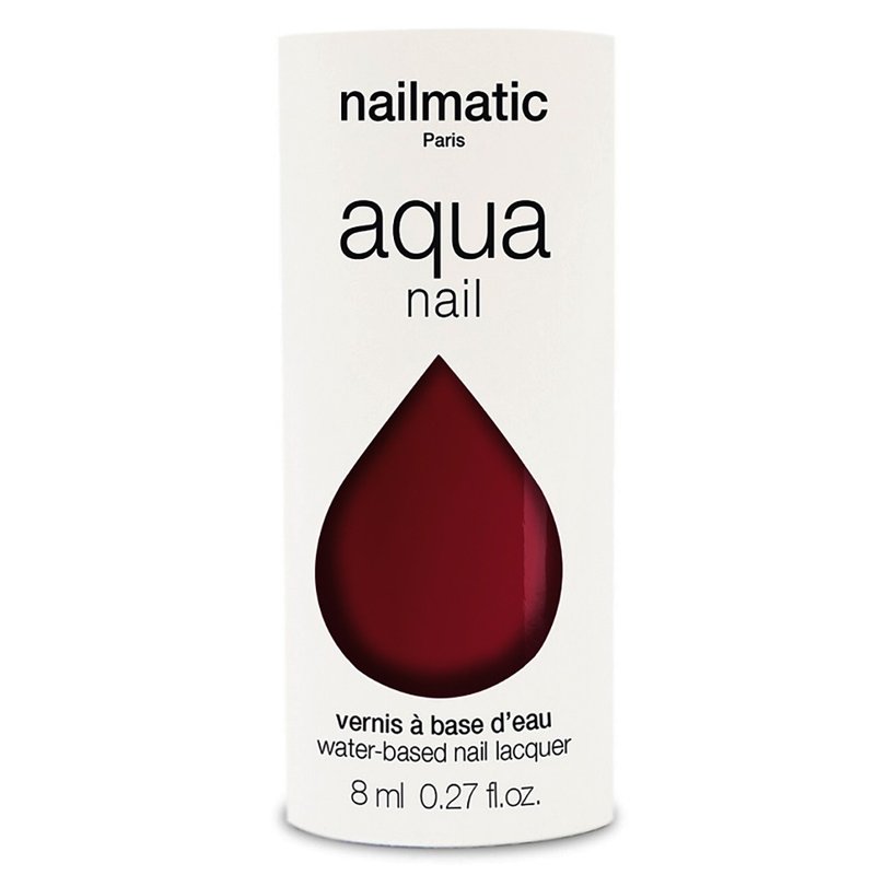 nailmatic Water Collection Classic Nail Polish - Heather Raspberry - ยาทาเล็บ - เรซิน 