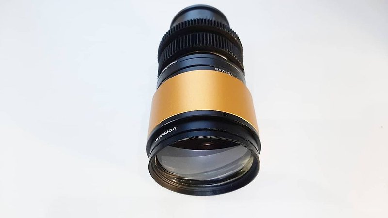 Other Metals Cameras Orange - Vormaxlens 58 mm 2.0 rev.2 FF 1.3x FX