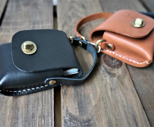 Small Leather Pouch //Leather Cosmetic Bag //Small Cosmetic Bag