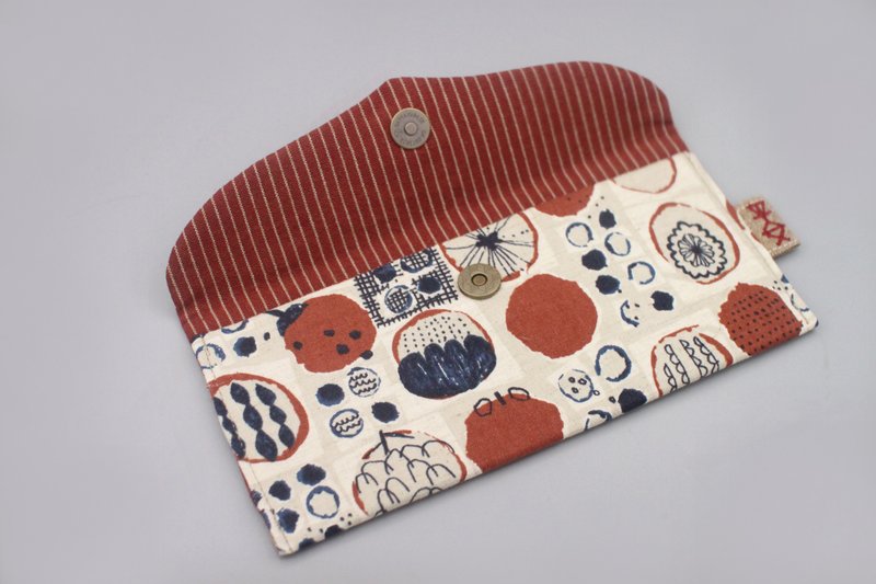 Peace Red Envelope - Artistic Japanese Cotton Linen, Handmade, Gift Money, Passbook, Phone, Cash, Wedding, New Year - Other - Cotton & Hemp Red