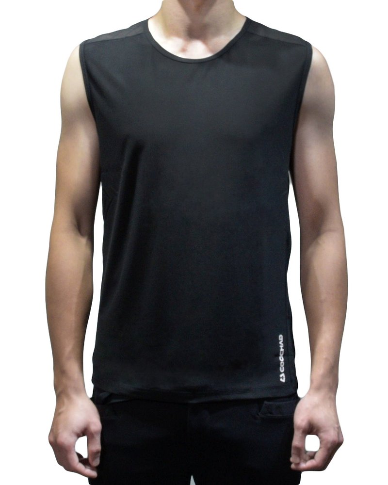 Copper ammonia comfort vest - black - เสื้อกั๊กผู้ชาย - วัสดุอื่นๆ 