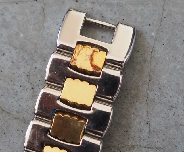 CHRISTIAN DIOR Octagon Watch Dior Silver Gold Vintage - Shop