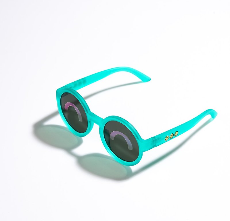 SmileyWorld Round Kids Sunglasses (3-5 yrs)-  Green / Beam - เครื่องประดับ - วัสดุอื่นๆ สีเขียว