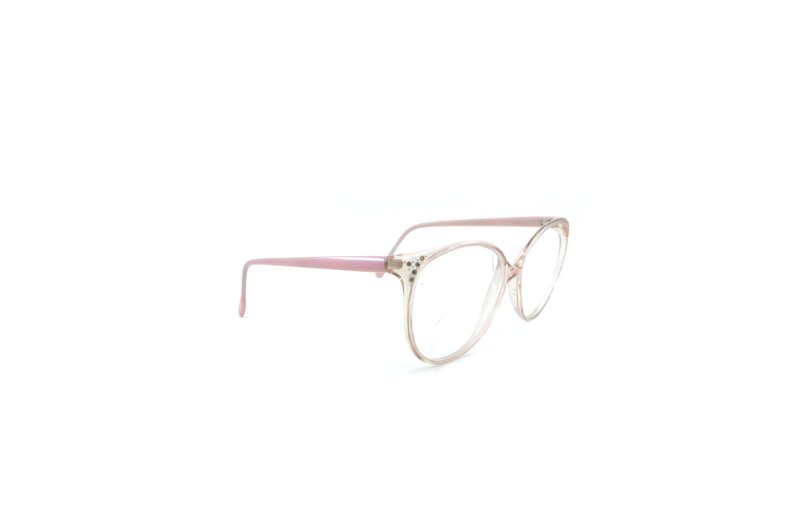 可加購平光/度數鏡片Safilo TEAM272 31P 80年代義大利製古董眼鏡 - 眼鏡/鏡框 - 塑膠 粉紅色