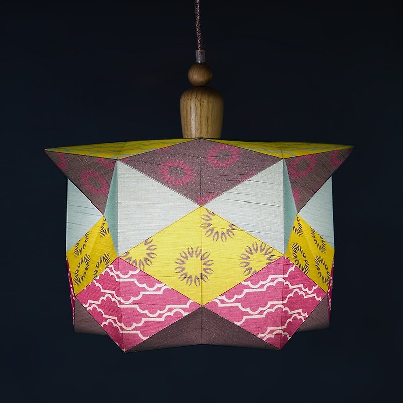 deLight Pendant Lamp 11 / Handmade / Origami  / Award Winning Product - Lighting - Silk 