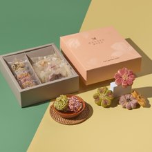 【年節限定禮盒預購】月見幸福幸花酥醬香米餅禮盒 | 端午禮盒