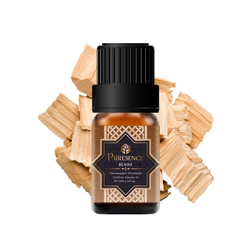 PÜRESENCE Hinoki Essential Oil 10ml - Fragrances - Essential Oils Brown