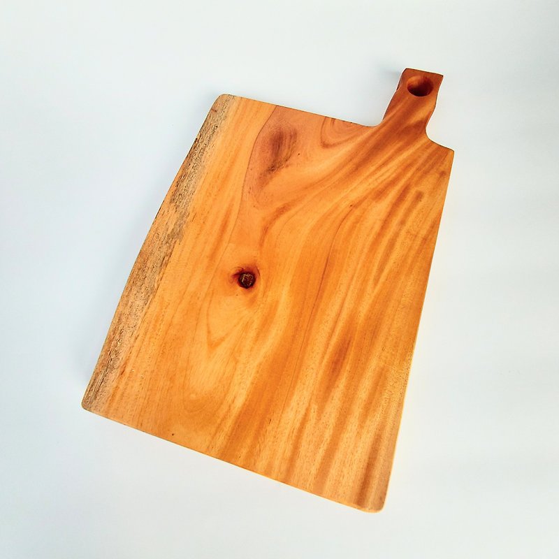 【木で楽しむWoodfun】丸太のまな板・ディナープレート - まな板・トレイ - 木製 