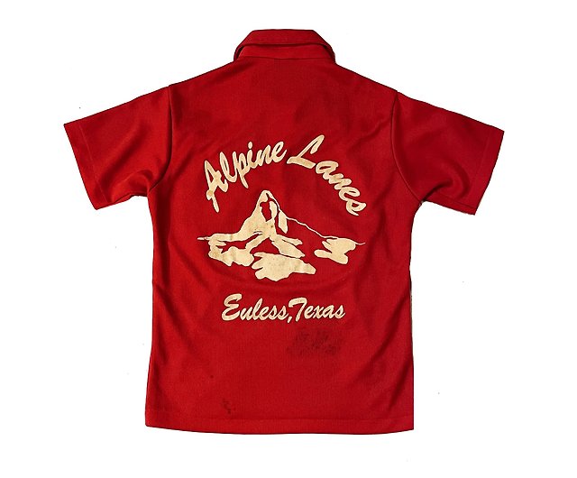 vintage hilton red bowling shirt - Shop headxlover Vintagestore