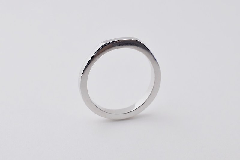 【Silver925】thin:ring - แหวนทั่วไป - โลหะ สีเงิน