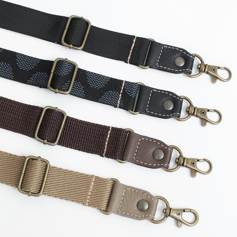 Shoulder strap width 25mm - Other - Genuine Leather Khaki