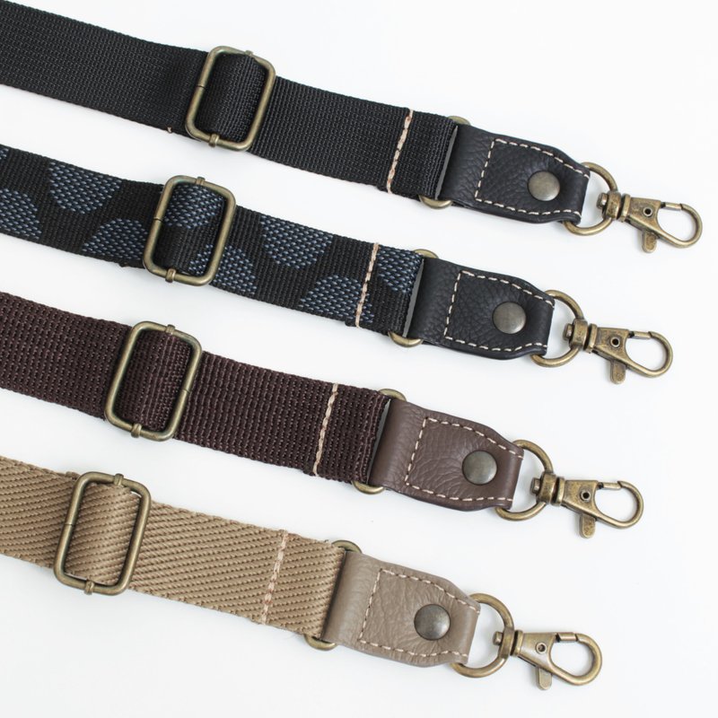 Shoulder strap width 25mm - อื่นๆ - หนังแท้ สีกากี