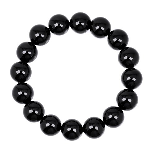 正佳珠寶 Gemsrich Jewelry 【正佳珠寶】黑碧璽 極黑避邪碧璽 12mm 黑碧璽手珠