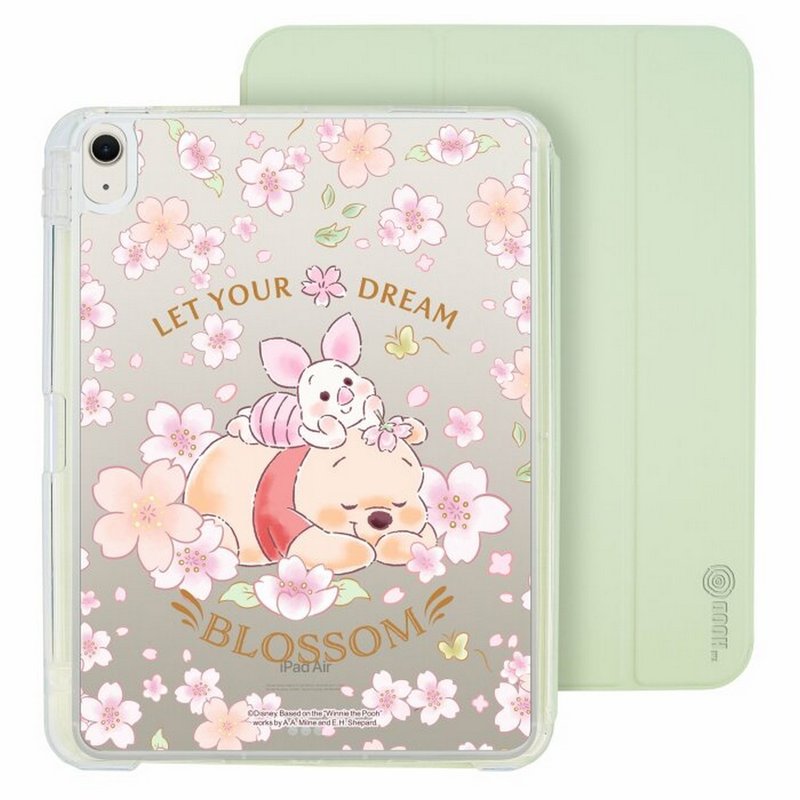 迪士尼 小熊維尼iPad Air 11/pro13可拆式防摔透明筆槽摺套ipad - 平板/電腦保護殼/保護貼 - 塑膠 多色
