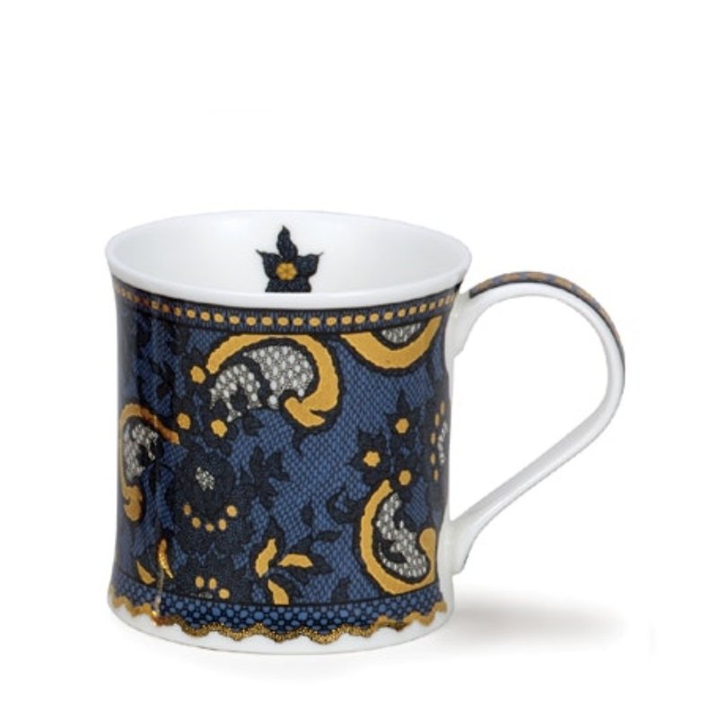 Romantic gold mug - แก้วมัค/แก้วกาแฟ - เครื่องลายคราม 