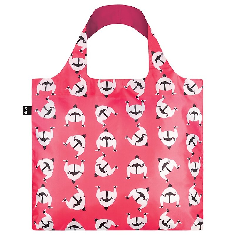 LOQI-SUMO TRSU - Messenger Bags & Sling Bags - Plastic Red