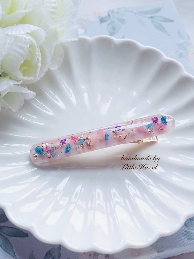 Handmade 髮夾 滴膠髮夾髮飾 UV Resin Hairclip - 髮圈/髮夾 - 其他材質 