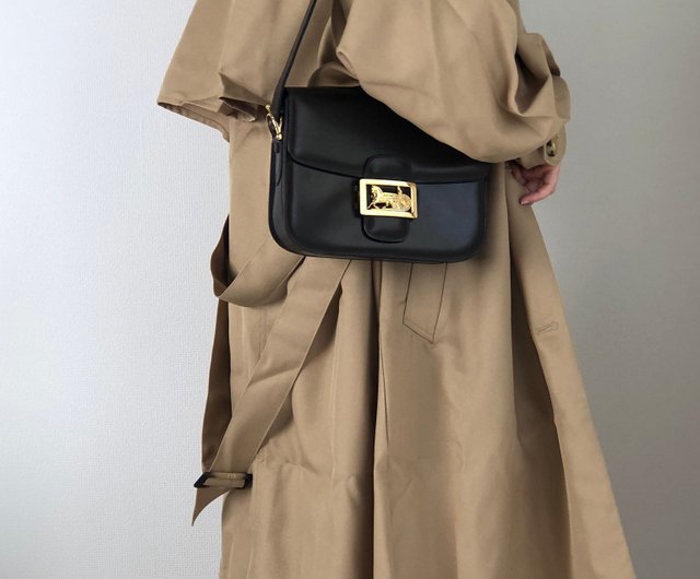日本直送 名牌中古包 】CELINE セリーヌ ホースキャリッジ 馬車