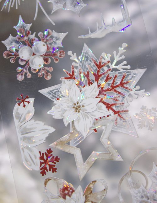 時間格子計畫所 蜜雪甜心 琉璃雪景色 PET 紙膠帶 貝殼光 10米卷