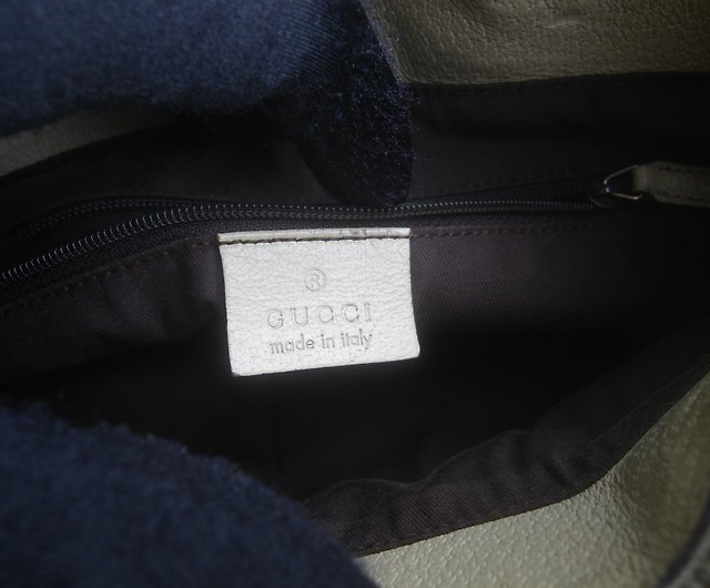 OLD-TIME] Early second-hand old bags Italian-made GUCCI shoulder