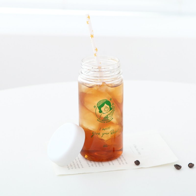 哈囉登登系列 粉彩冷瓶 04.Barista 登登 - 水瓶/水壺 - 環保材質 