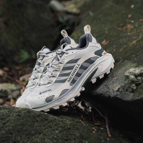 米蘭皮鞋Milano MERRELL MOAB SPEED 2 GORE-TEX抗撕裂防水登山健行鞋 男鞋-灰