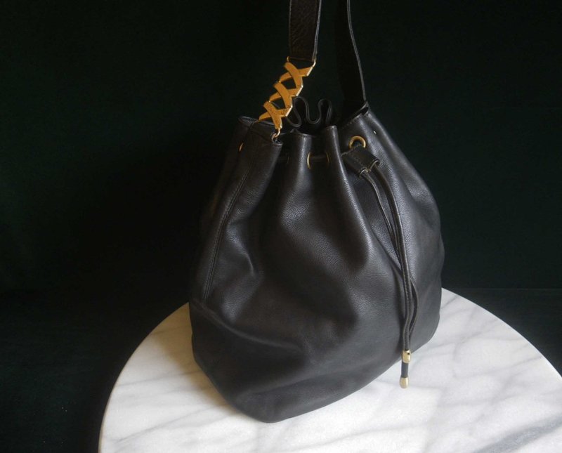 [OLD-TIME] Early second-hand old bags Italian-made Paloma Picasso bucket bag - Storage - Other Materials Multicolor