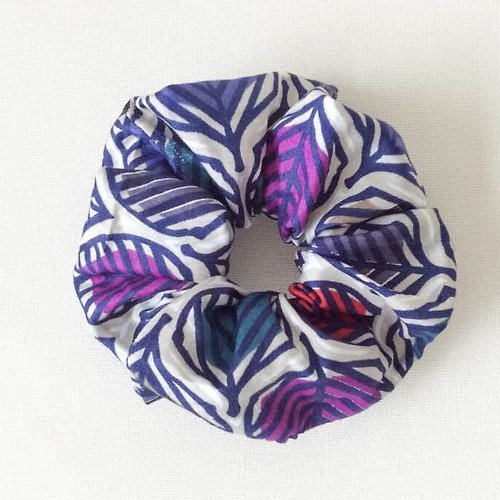 Miss pattern 紫色葉子髮圈