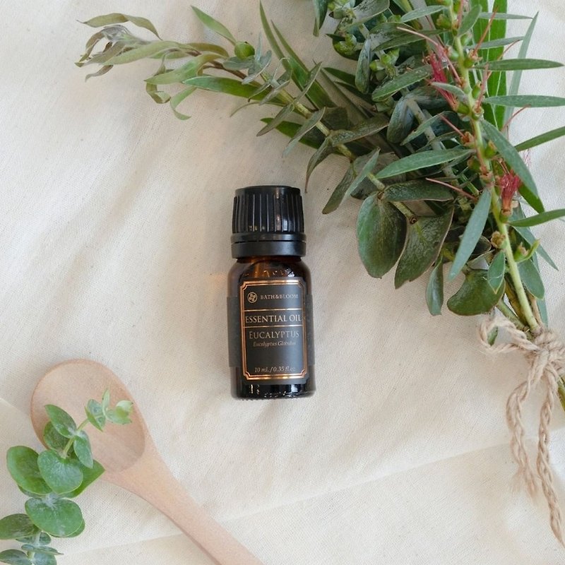 【Bath & Bloom】Eucalyptus pure essential oil 10ml - เอสเซ้นซ์/แอมพูล - วัสดุอื่นๆ 