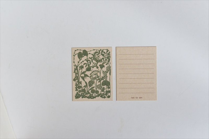 [Kurashiki Design] Dot & Line Pattern Studio - Letterpress Small Cards: 26563-02 - การ์ด/โปสการ์ด - กระดาษ 