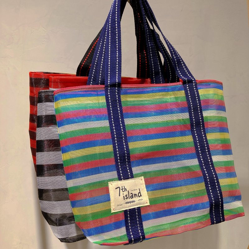 【厚磅茄芷袋小手提 5款花色】高質感好提耐重。台灣小物送禮首選 - 手提包/手提袋 - 尼龍 