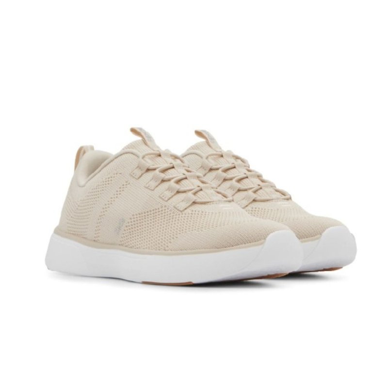 KEDS BLISSWALK ALT ENG KNIT 免綁帶輕量健走鞋 燕麥棕 WF68627 - 女休閒鞋/帆布鞋 - 其他材質 