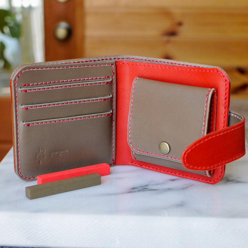 Simple Folding Wallet A No.6 Buttero - กระเป๋าสตางค์ - หนังแท้ หลากหลายสี