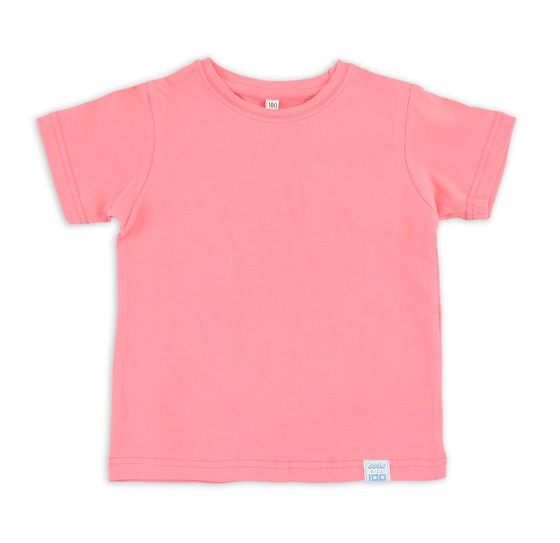 Kids prime tools primary color Peach T # 170301-72 honey - Tops & T-Shirts - Cotton & Hemp Pink