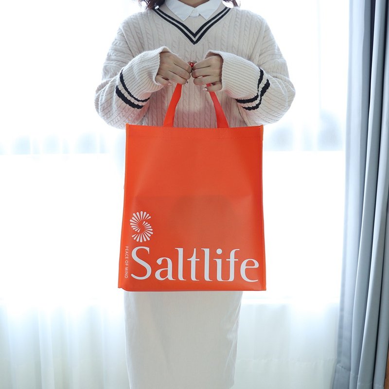 SALTLIFE 品牌提袋 I 不織布提袋 I 禮物袋 送禮包裝 - 禮物盒/包裝盒 - 其他材質 橘色