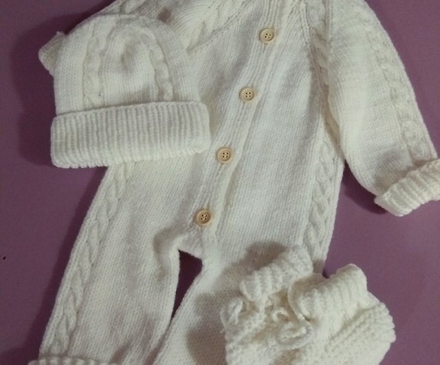 3D Knitted Set S00 - For Baby