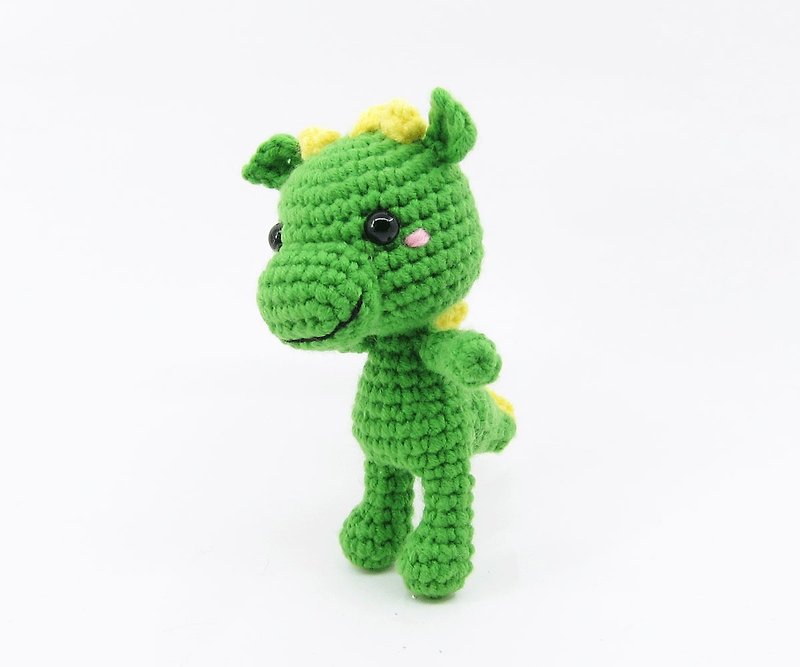 恐龍-鑰匙圈-吊飾 - 鑰匙圈/鑰匙包 - 其他人造纖維 綠色