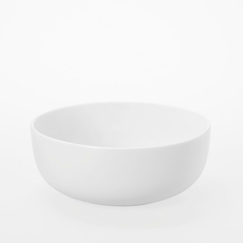 TG Chinese-style Porcelain Soup Bowl 1560 ml - ถ้วยชาม - เครื่องลายคราม ขาว