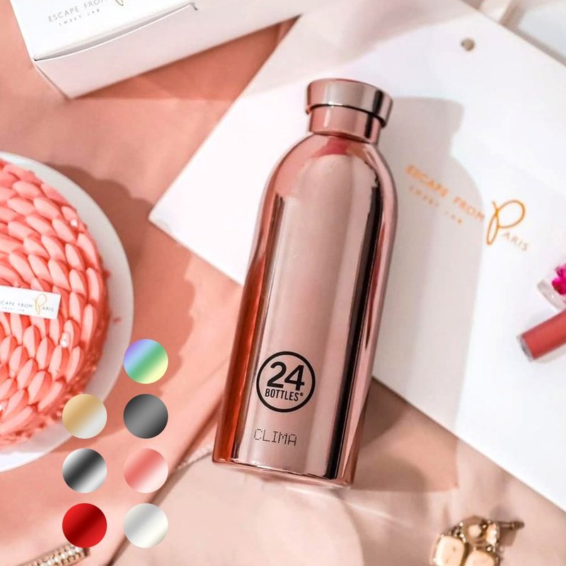 24Bottles 不鏽鋼雙層保溫/保冷瓶 500ml / 金閃閃系列 - 保溫瓶/保溫杯 - 不鏽鋼 多色