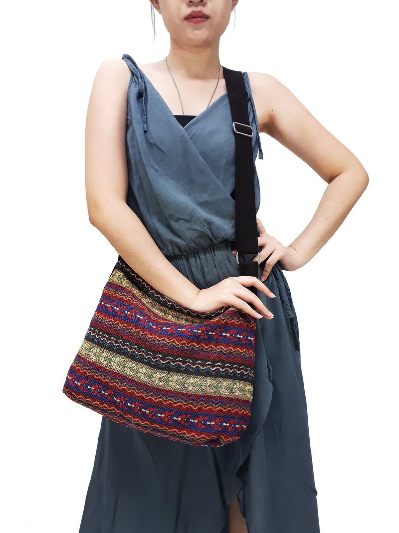 Woven Cotton Bag Women bag Shoulder bag Crossbody Bag Sling Bag Multi-Color - 其他 - 其他材質 多色