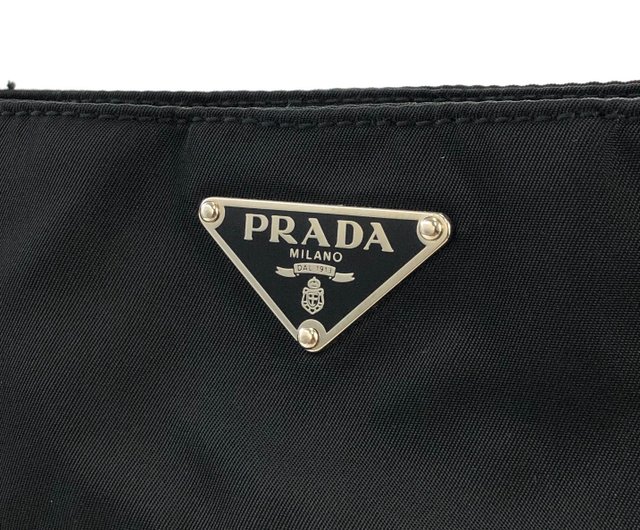 Prada Nylon Front Pocket Tote Bag