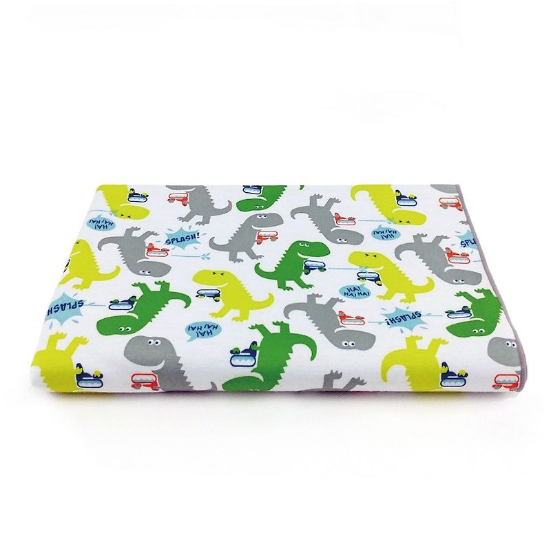 Anti-urine breathable cleaning pad - explosion dinosaur L - Bedding & Cages - Waterproof Material Multicolor