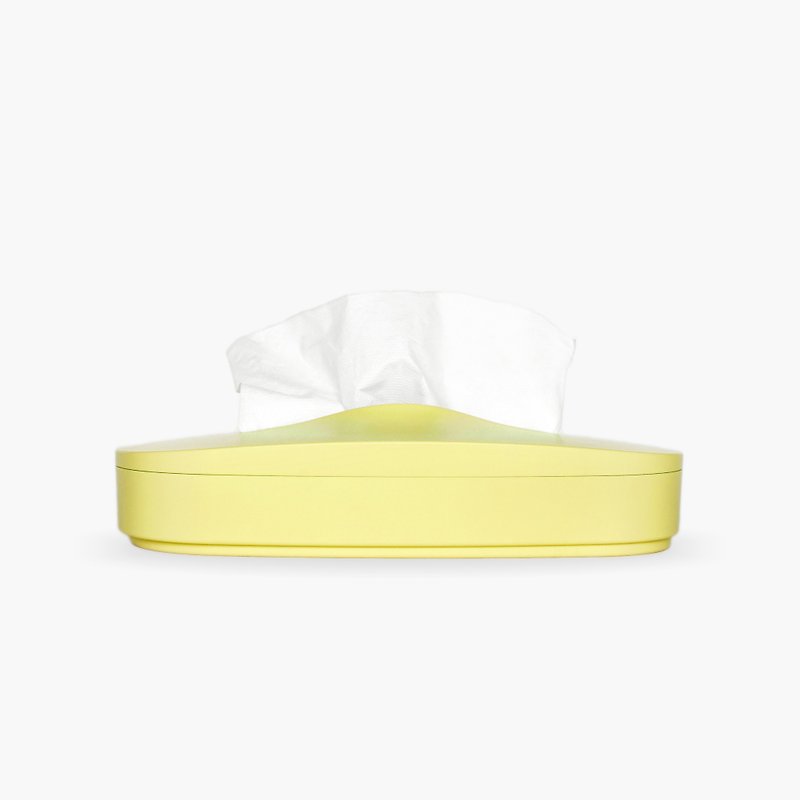 Flexible Tissue Box_Primrose Yellow - Tissue Boxes - Plastic Yellow