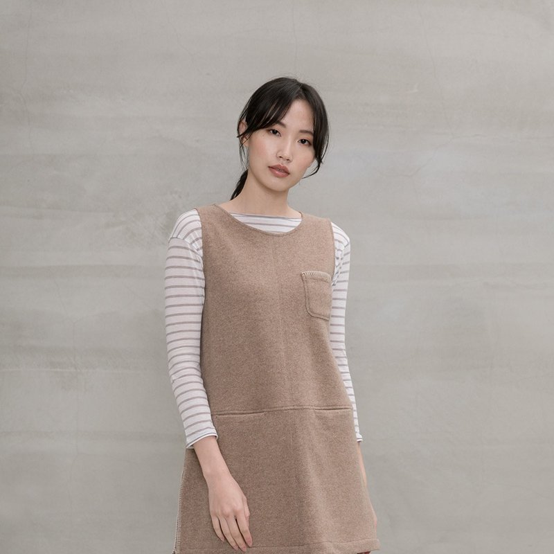 自在真我羊毛背心 Free The Soul Wool Vest T322 - 背心/無袖上衣 - 羊毛 多色