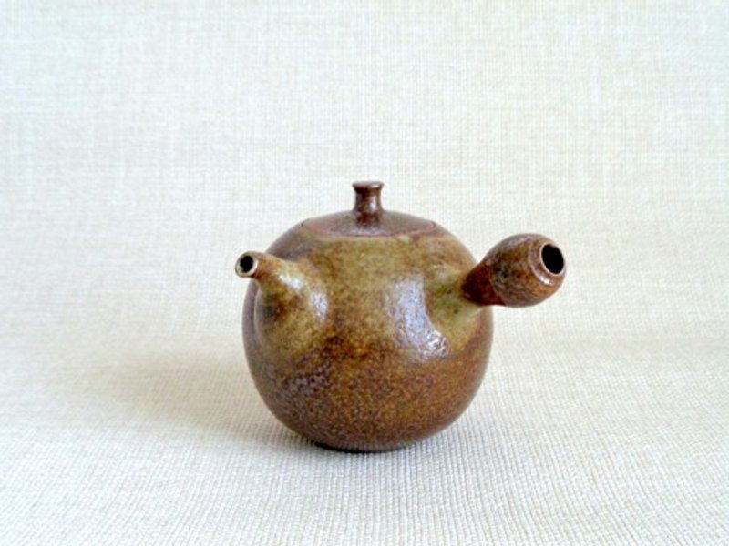 Kiln Variation Device Marute b - Teapots & Teacups - Pottery Brown