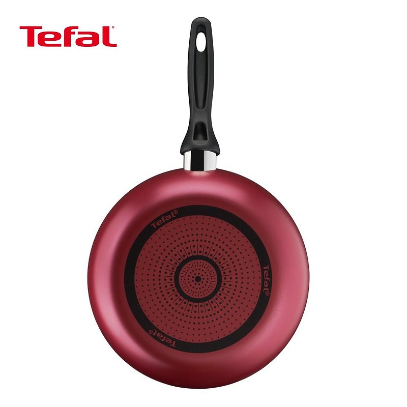 Tefal French Tefal 26, 30CM Baroque series non-stick deep saucepan - กระทะ - อลูมิเนียมอัลลอยด์ สีแดง