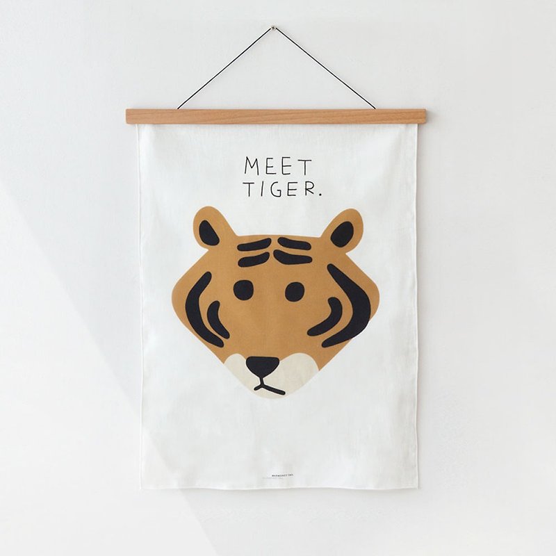 タイガー旗ポスター - ポスター・絵 - コットン・麻 