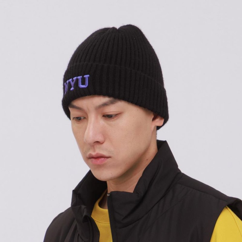 【NCAA】 NYU 經典毛帽-黑色 7255588320 - 帽子 - 棉．麻 黑色
